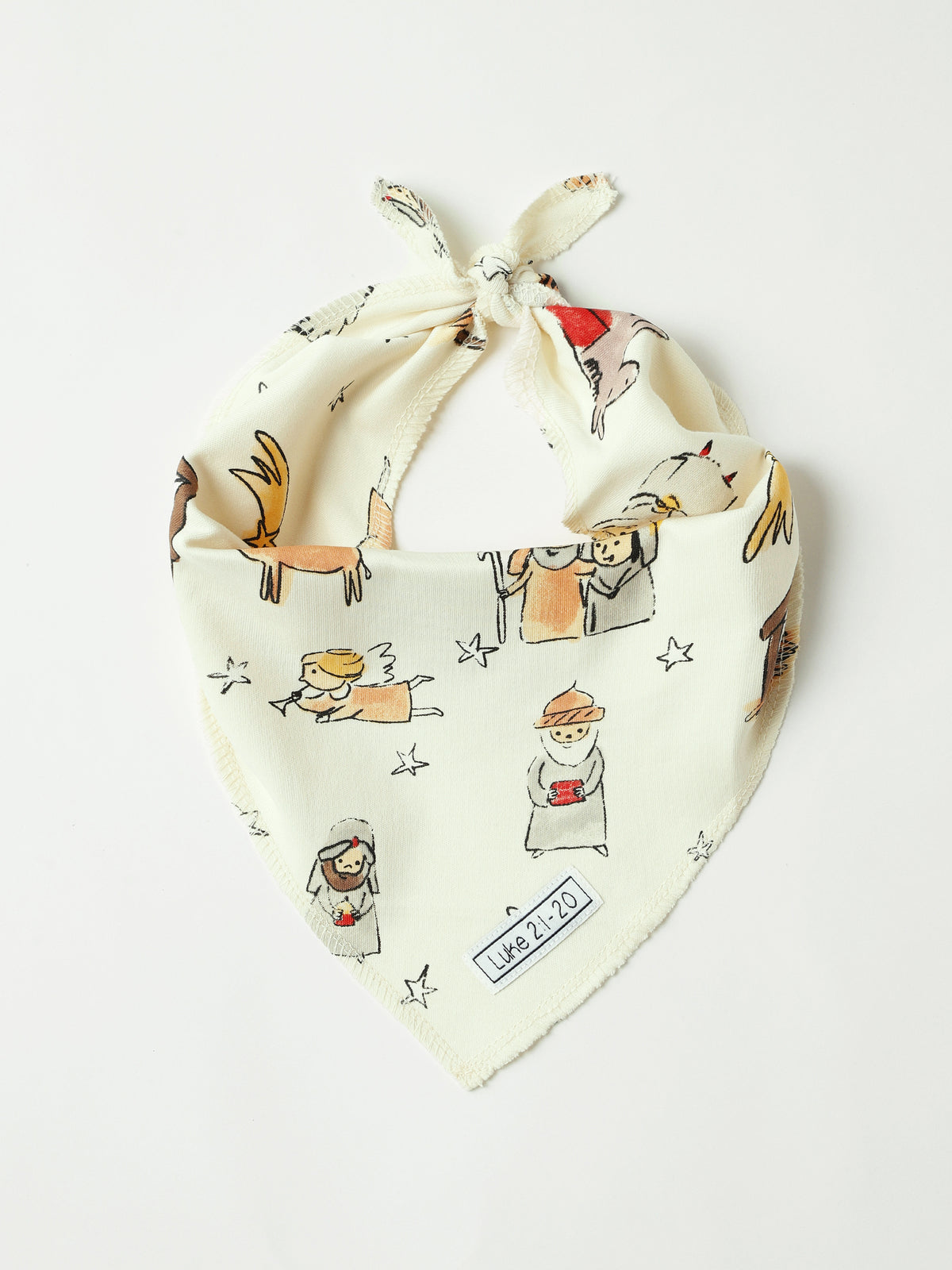 Away in a Manger Pet Bandana Cotton