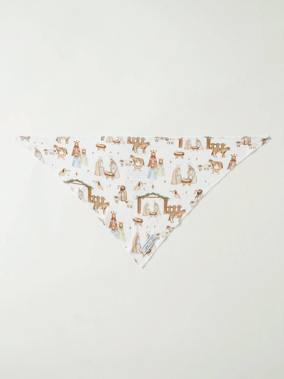 The First Noel Pet Bandana Bamboo