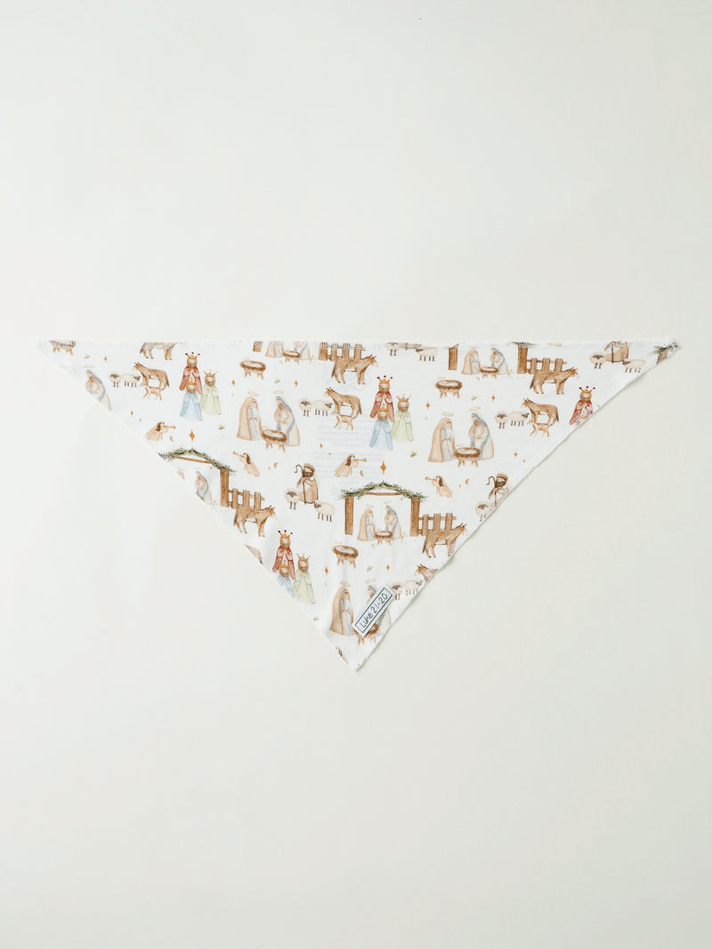 The First Noel Pet Bandana Bamboo