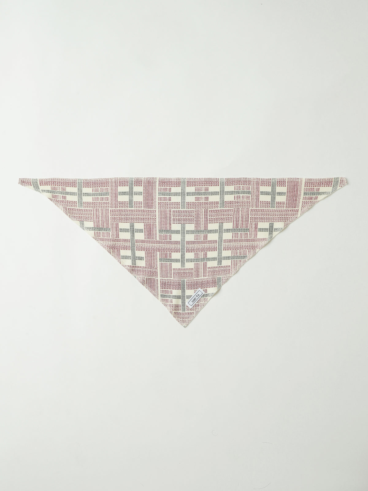 Prophecy Plaid Pet Bandana Cotton