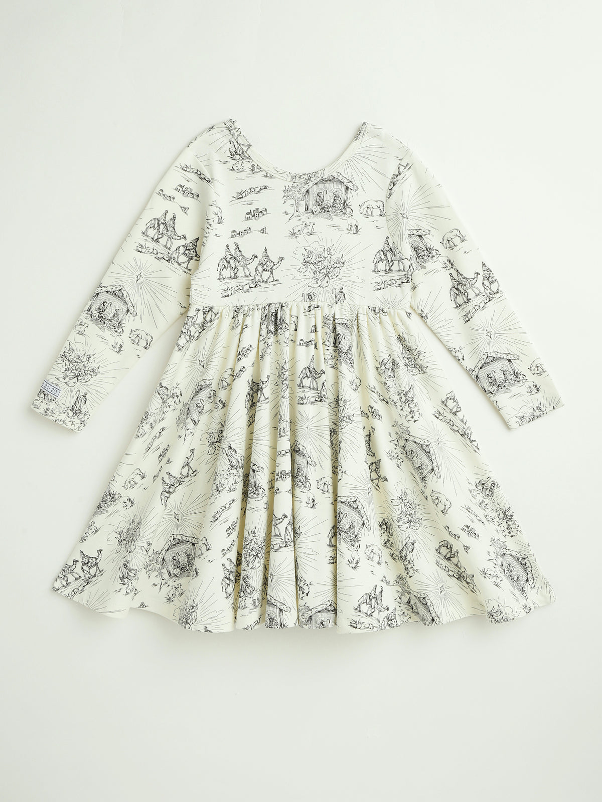 O Little Town of Bethlehem Twirl Dress Cotton