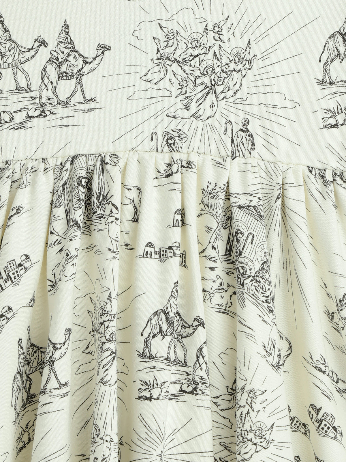 O Little Town of Bethlehem Twirl Dress Cotton