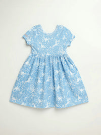 Birds of the Air Twirl Dress Cotton