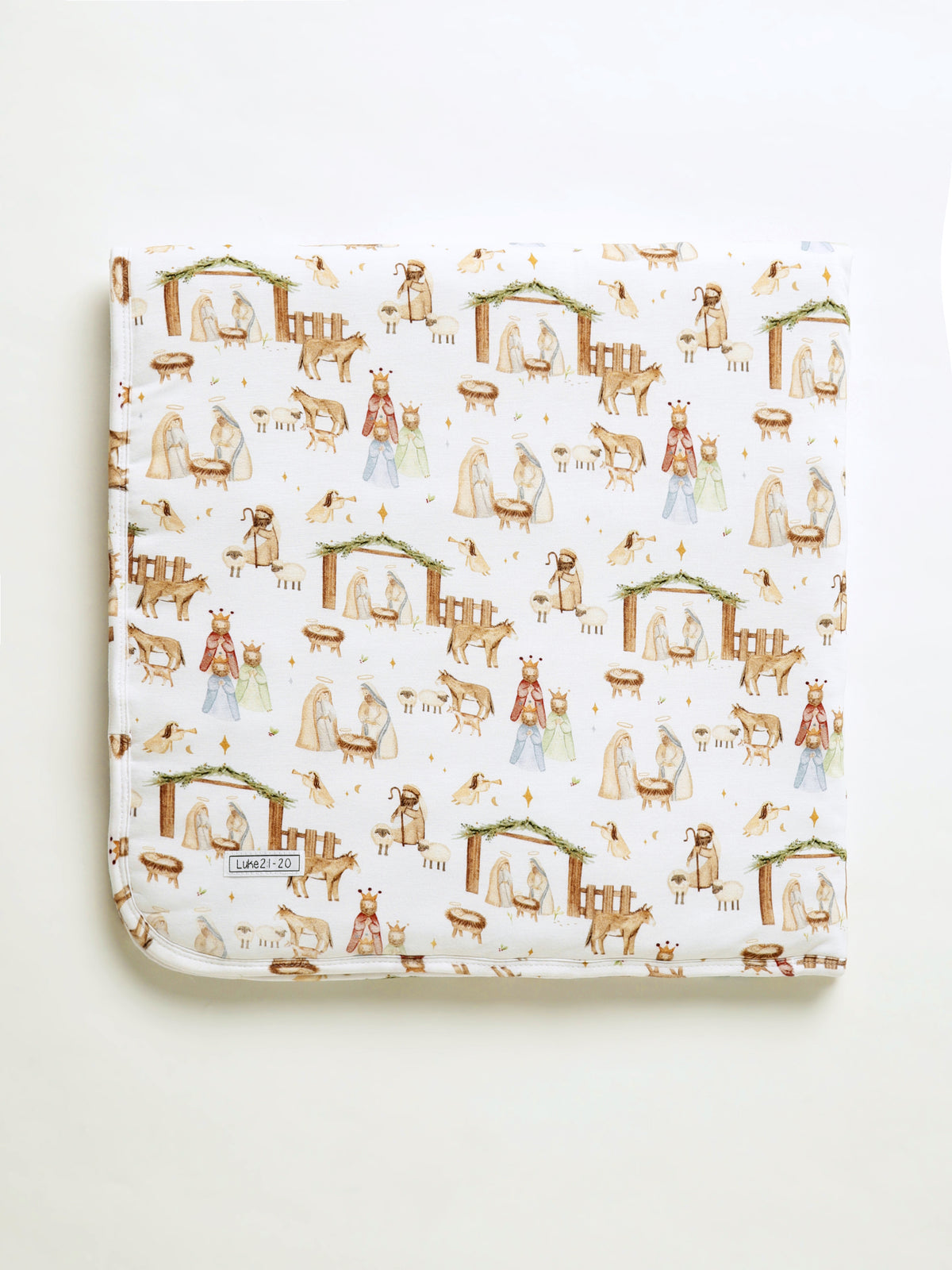 The First Noel Blanket Bamboo