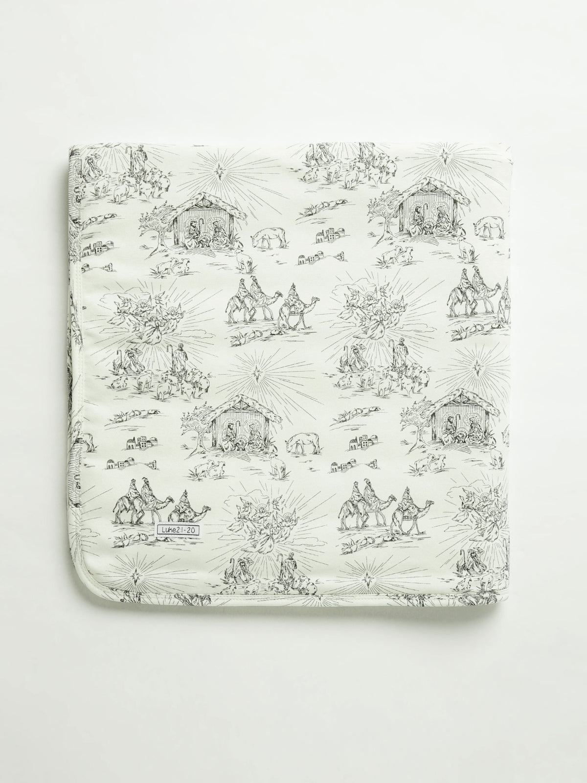 O Little Town of Bethlehem Blanket Cotton