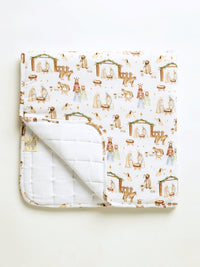 The First Noel Blanket Bamboo