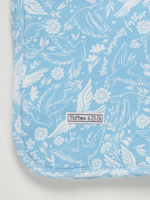 Birds of the Air Blanket Cotton