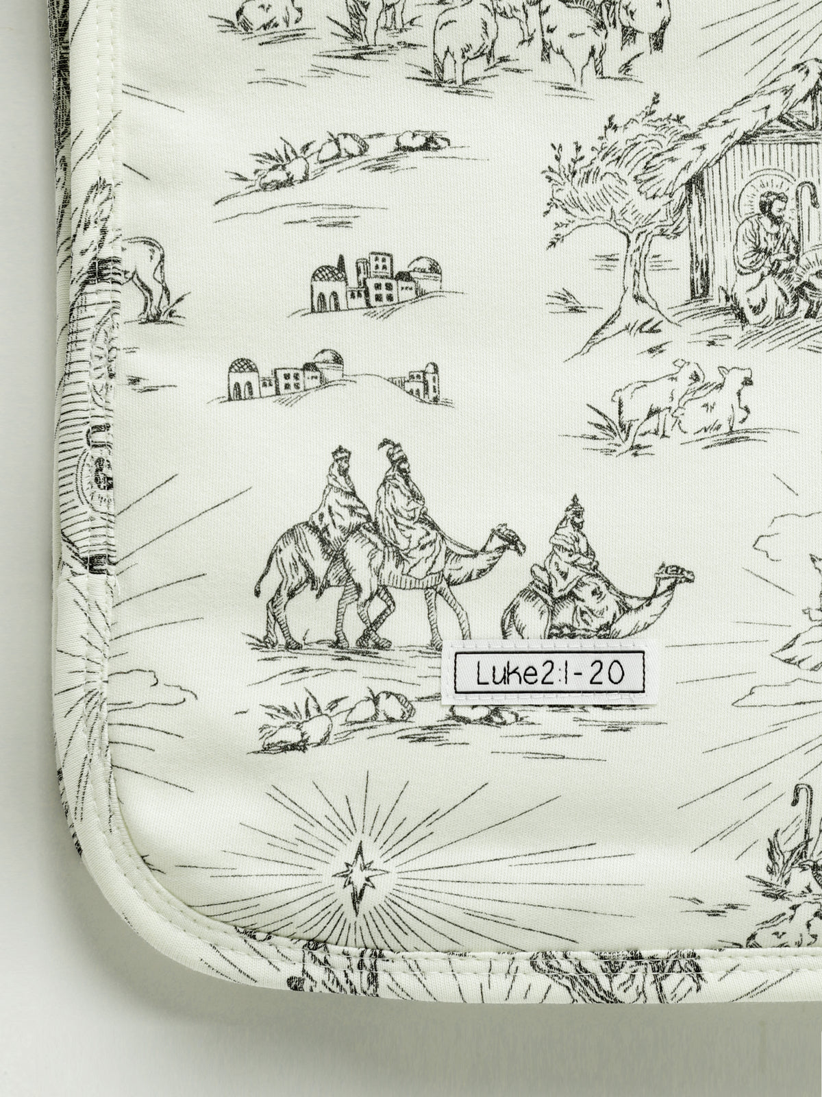 O Little Town of Bethlehem Blanket Cotton