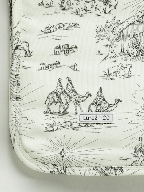 O Little Town of Bethlehem Blanket Cotton