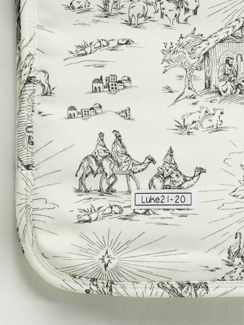 O Little Town of Bethlehem Blanket Cotton