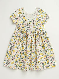 Consider the Lilies Twirl Dress Cotton