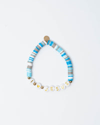 I LOVE JESUS Letter Bracelet