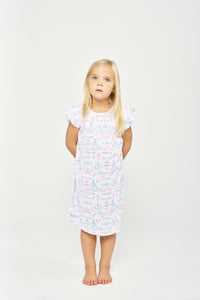 Queen Esther PJ Girls Nightgown Polyester