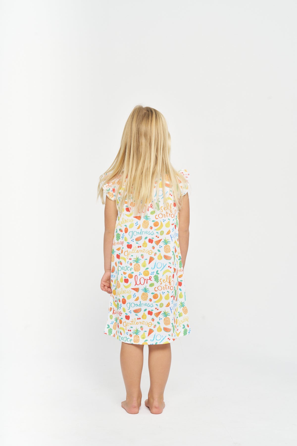 Fruit of the Spirit PJ Girls Nightgown Polyester