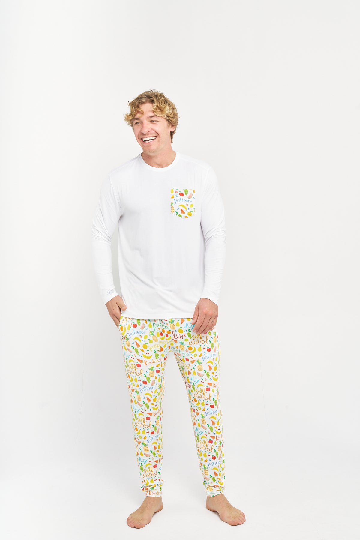 Fruit of the Spirit Men's PJ Set Bamboo