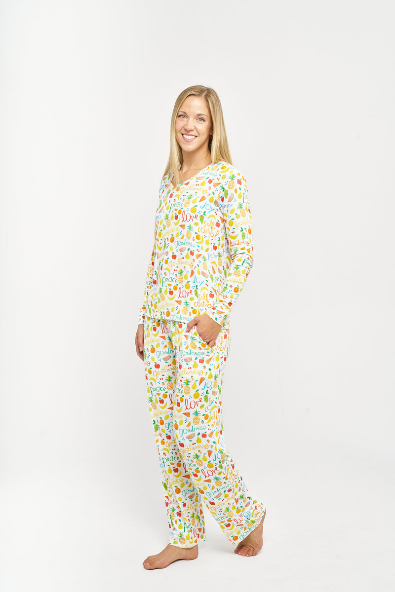 Fruit of the Spirit Women's PJ Set Bamboo