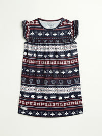 King of Kings Midnight Blue PJ Girls Nightgown Polyester