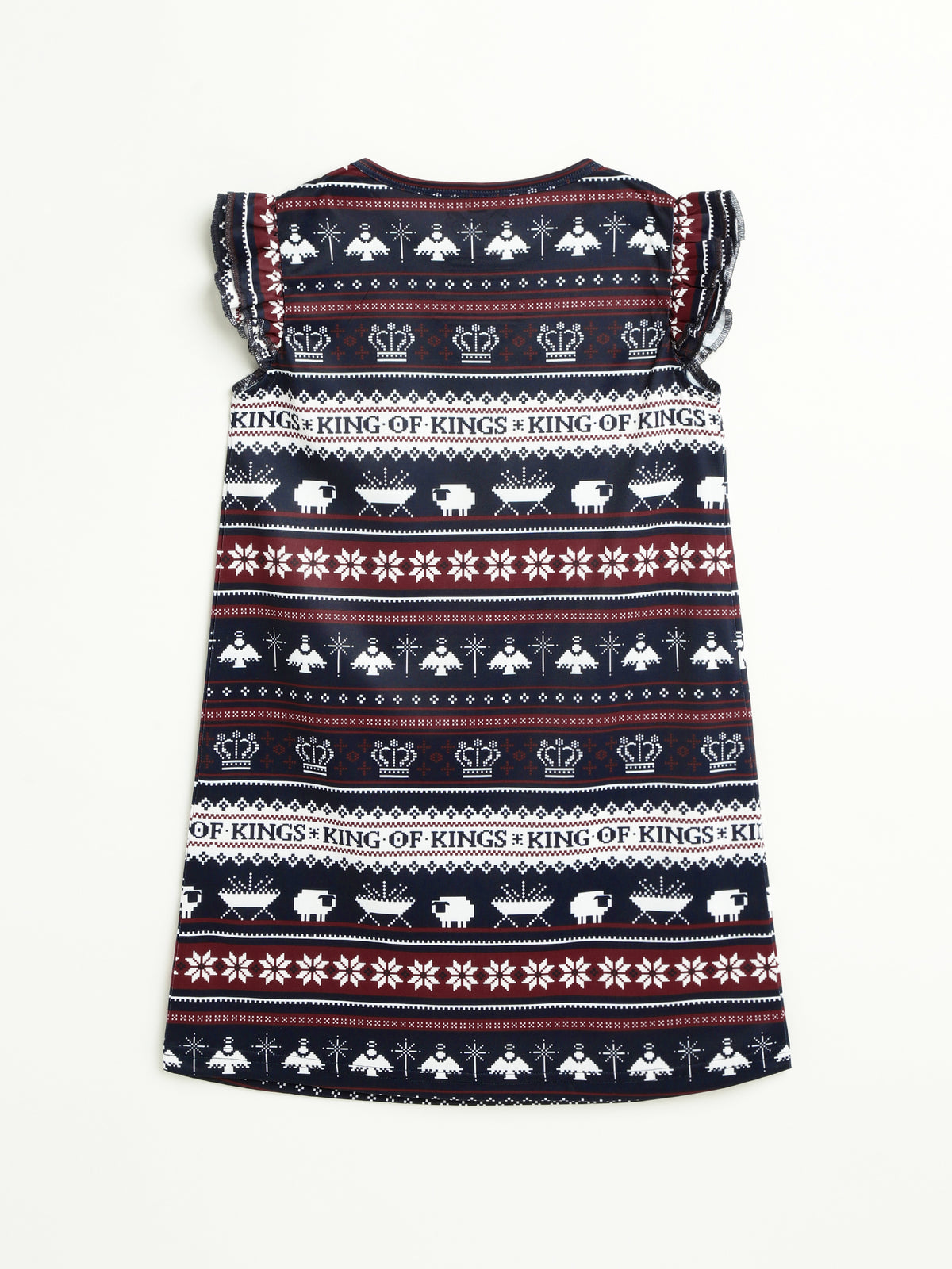 King of Kings Midnight Blue PJ Girls Nightgown Polyester