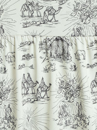 O Little Town of Bethlehem Nightgown PJ Girls Nightgown Polyester