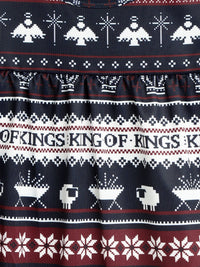 King of Kings Midnight Blue PJ Girls Nightgown Polyester