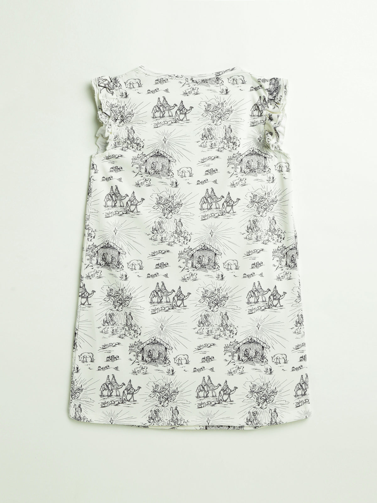 O Little Town of Bethlehem Nightgown PJ Girls Nightgown Polyester