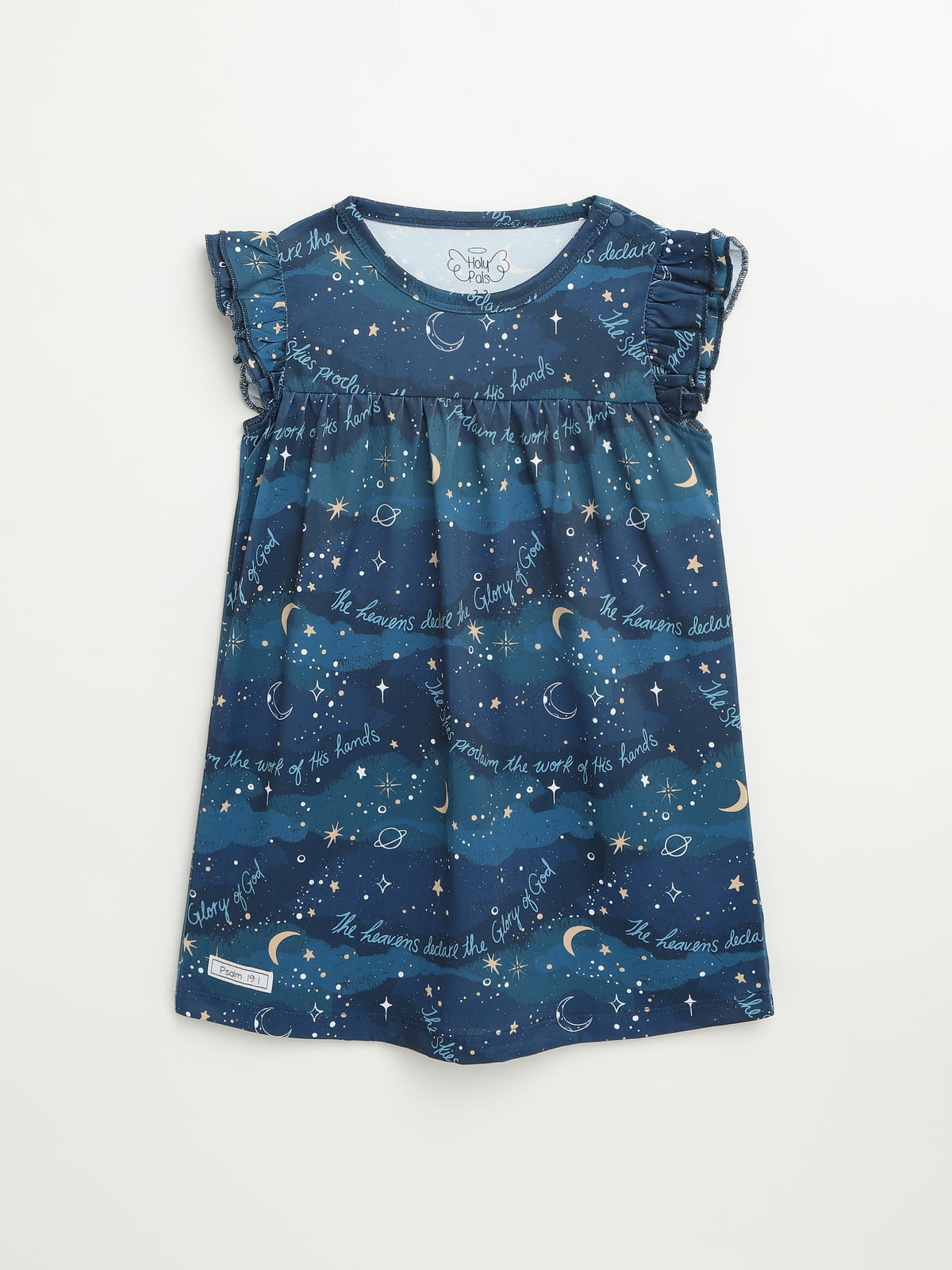 Work of His Hands PJ Girls Nightgown Polyester