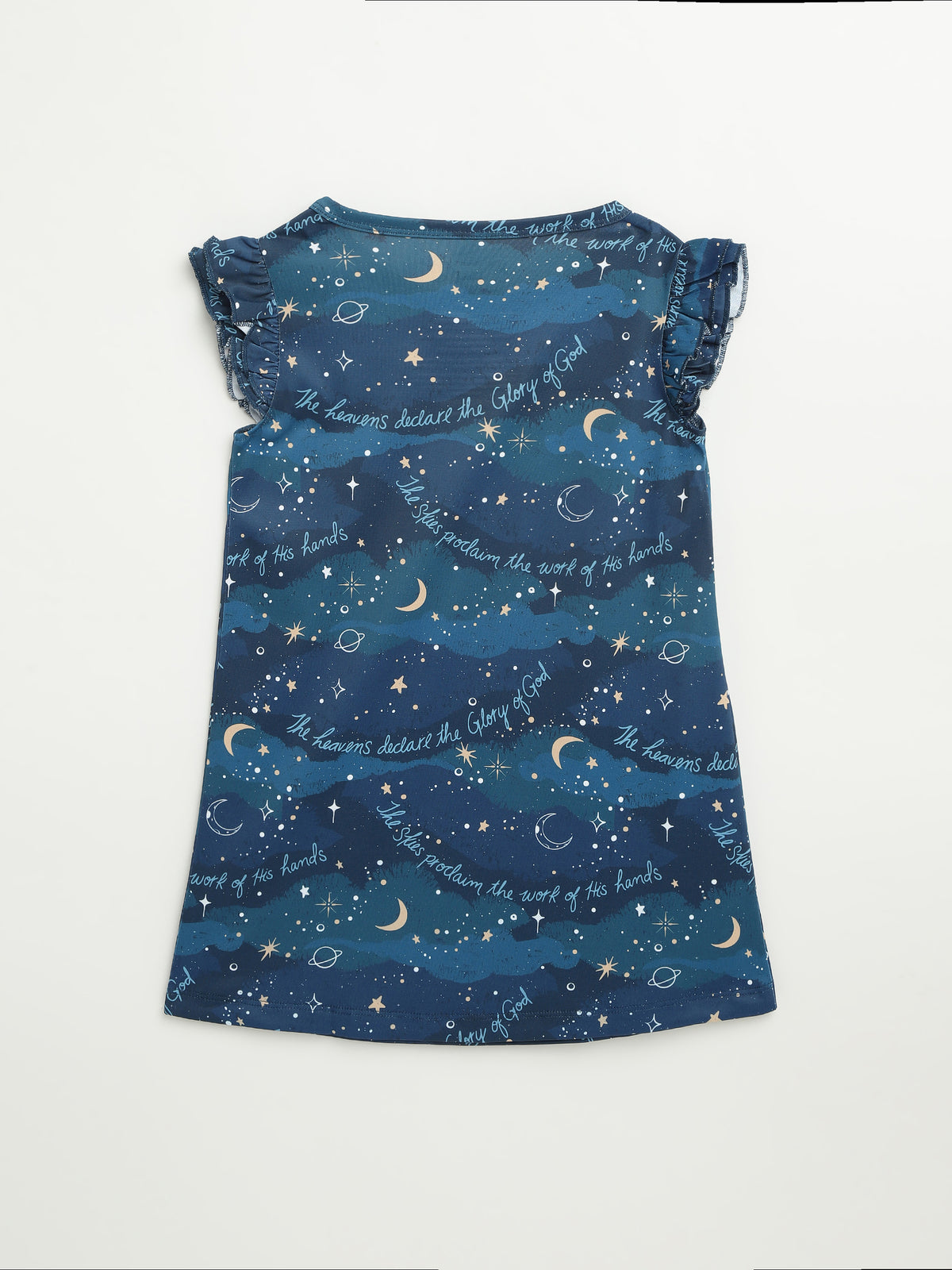 Work of His Hands PJ Girls Nightgown Polyester