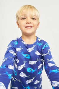 Jonah Blue PJ Long Sleeve Set Cotton