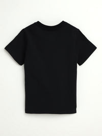 Black Prayer Pocket Short Sleeve T-Shirt Cotton
