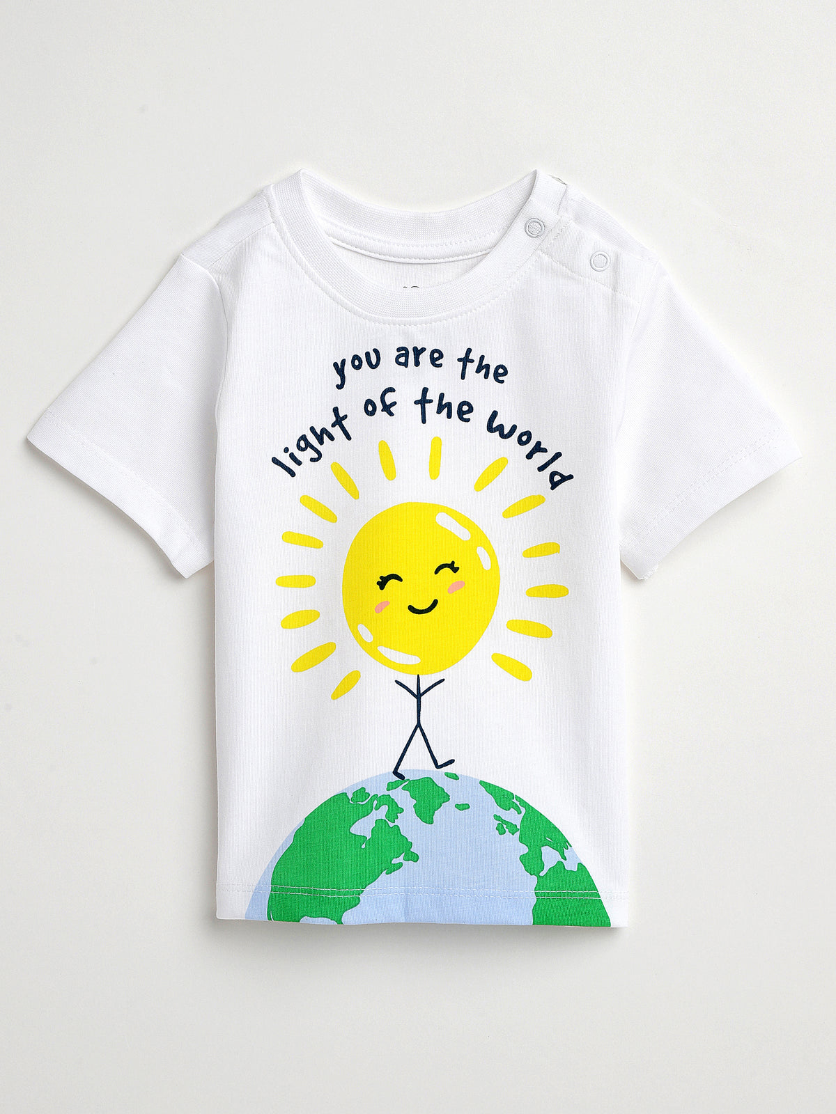 Light of the World Short Sleeve T-Shirt Cotton