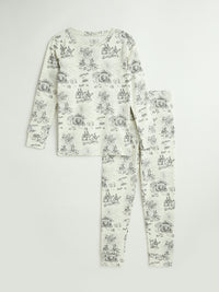 O Little Town of Bethlehem Long Sleeve PJ Set Cotton