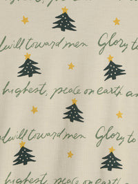 Glory to God Christmas PJ Long Sleeve  Set Bamboo