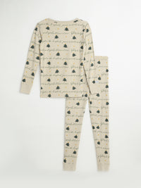 Glory to God Christmas PJ Long Sleeve  Set Bamboo