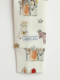 Away in a Manger PJ Long Sleeve Set Cotton