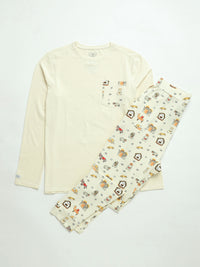 Away in a Manger Men's PJ Set Cotton