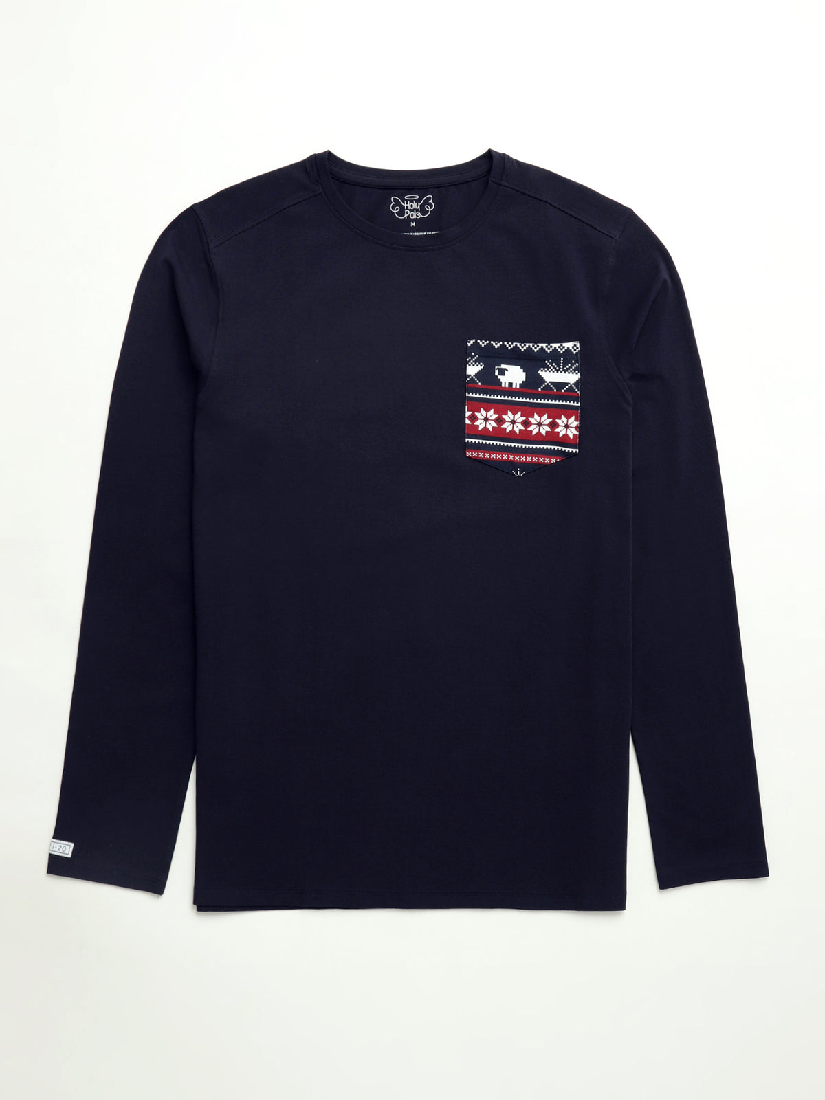 King of Kings Midnight Blue Mens PJ Set Cotton