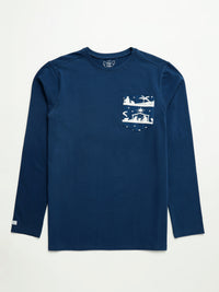 Starry Night Mens PJ Set Cotton