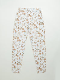 The First Noel Mens PJ Set Bamboo