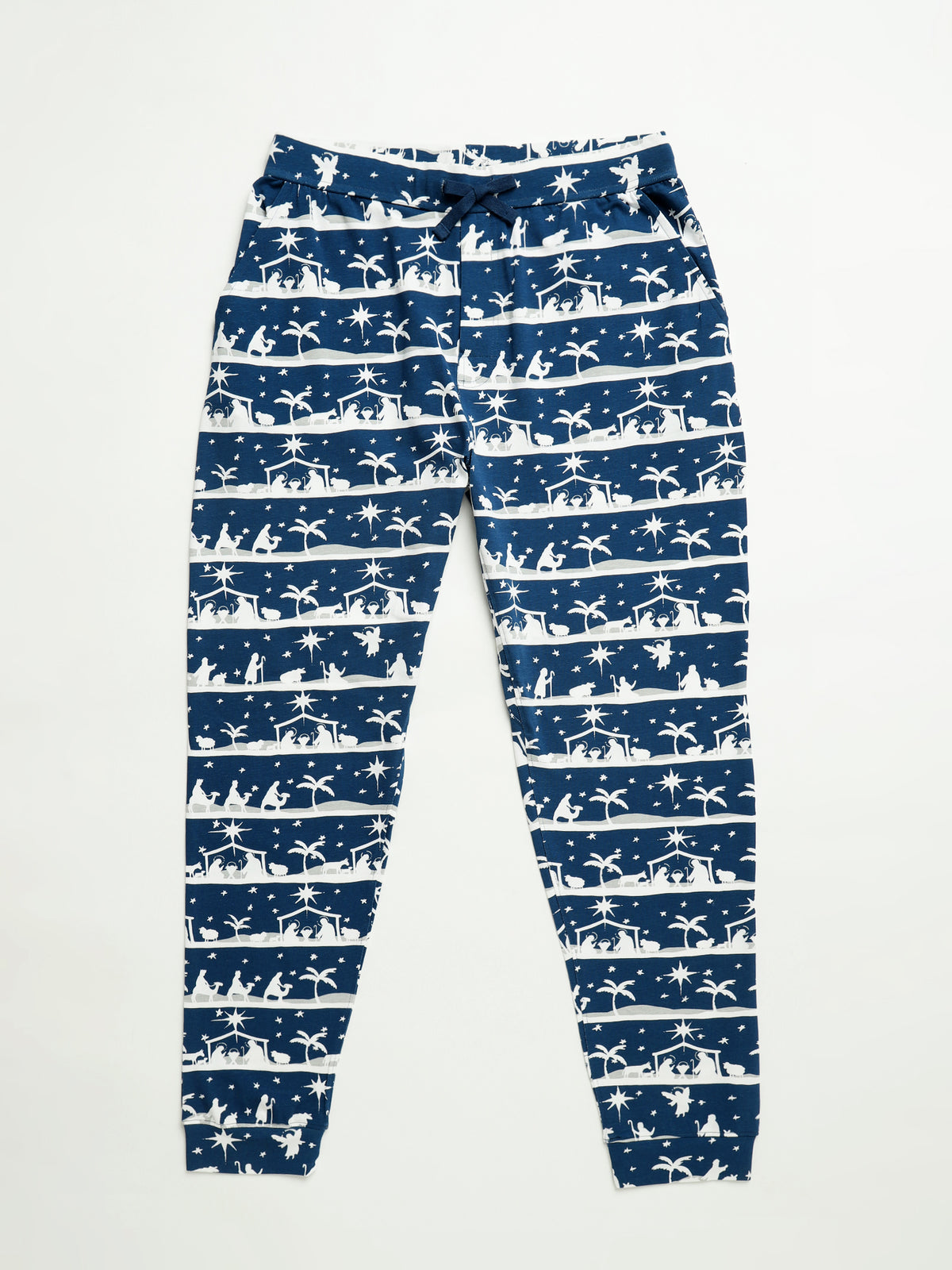 Starry Night Mens PJ Set Cotton