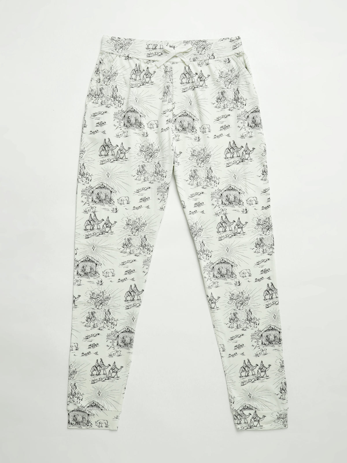 O Little Town of Bethlehem Mens PJ Set Cotton