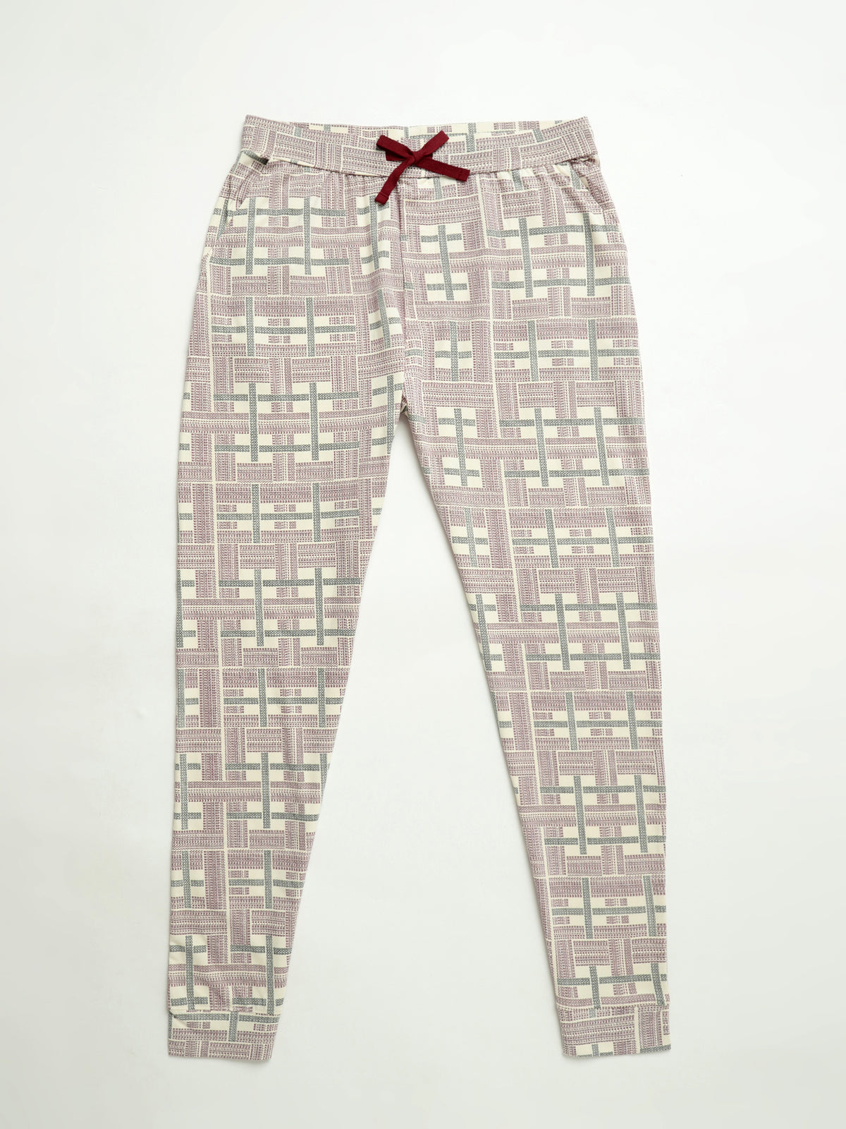 Prophecy Plaid Mens PJ Set Cotton