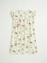 Away in a Manger PJ Girls Nightgown Polyester