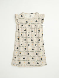 Glory to God Christmas PJ Girls Nightgown Polyester