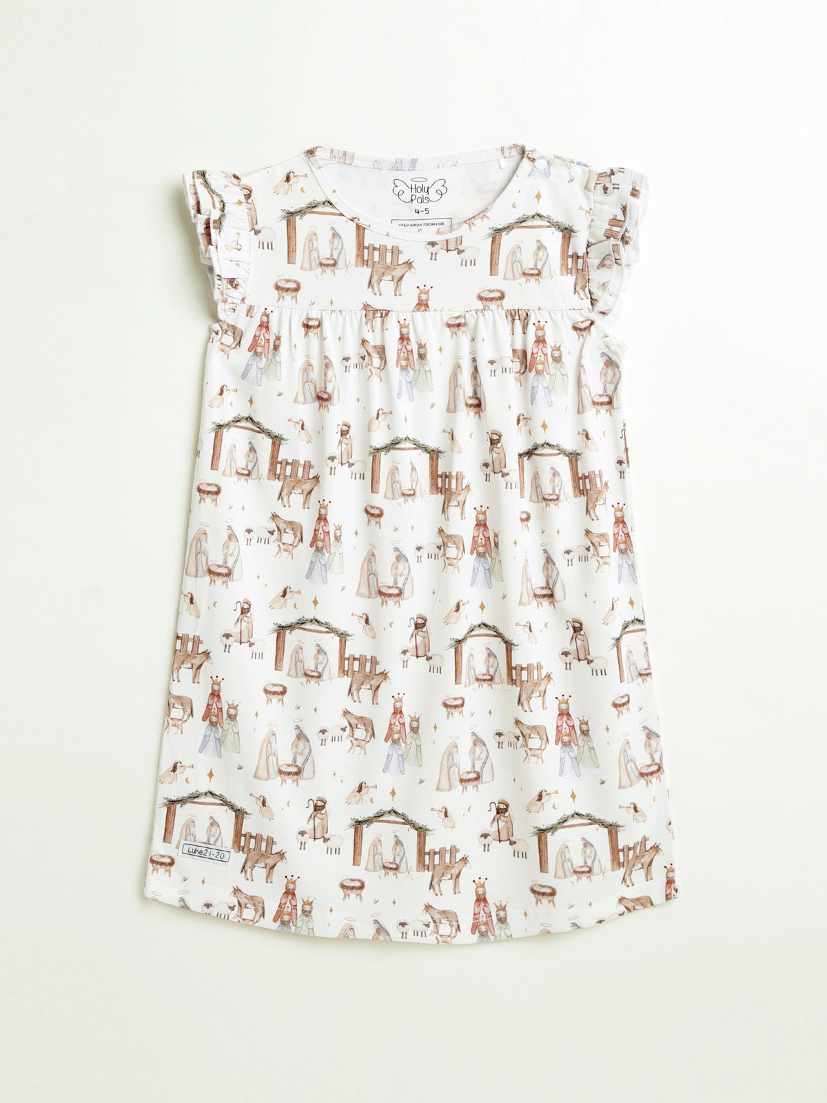 The First Noel PJ Girls Nightgown Polyester