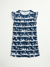 Starry Night PJ Girls Nightgown Polyester