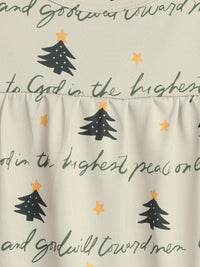 Glory to God Christmas PJ Girls Nightgown Polyester