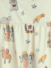 Away in a Manger PJ Girls Nightgown Polyester