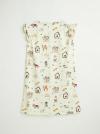 Away in a Manger PJ Girls Nightgown Polyester