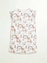 The First Noel PJ Girls Nightgown Polyester