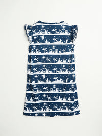 Starry Night PJ Girls Nightgown Polyester